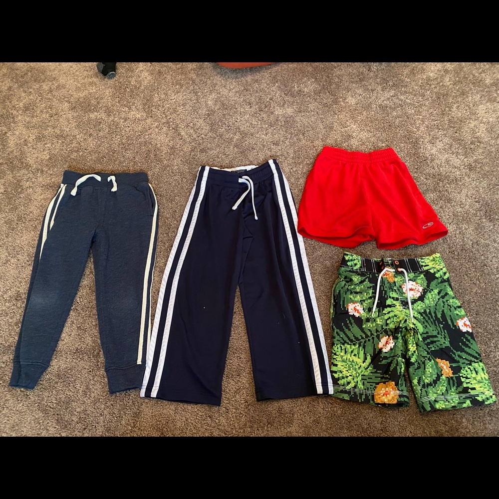 Active Wear& 1 swim trunk